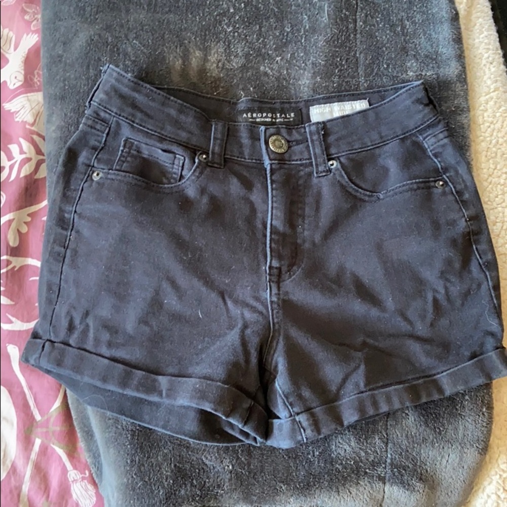 Size 0 girl high rise midi Aeropostale short
